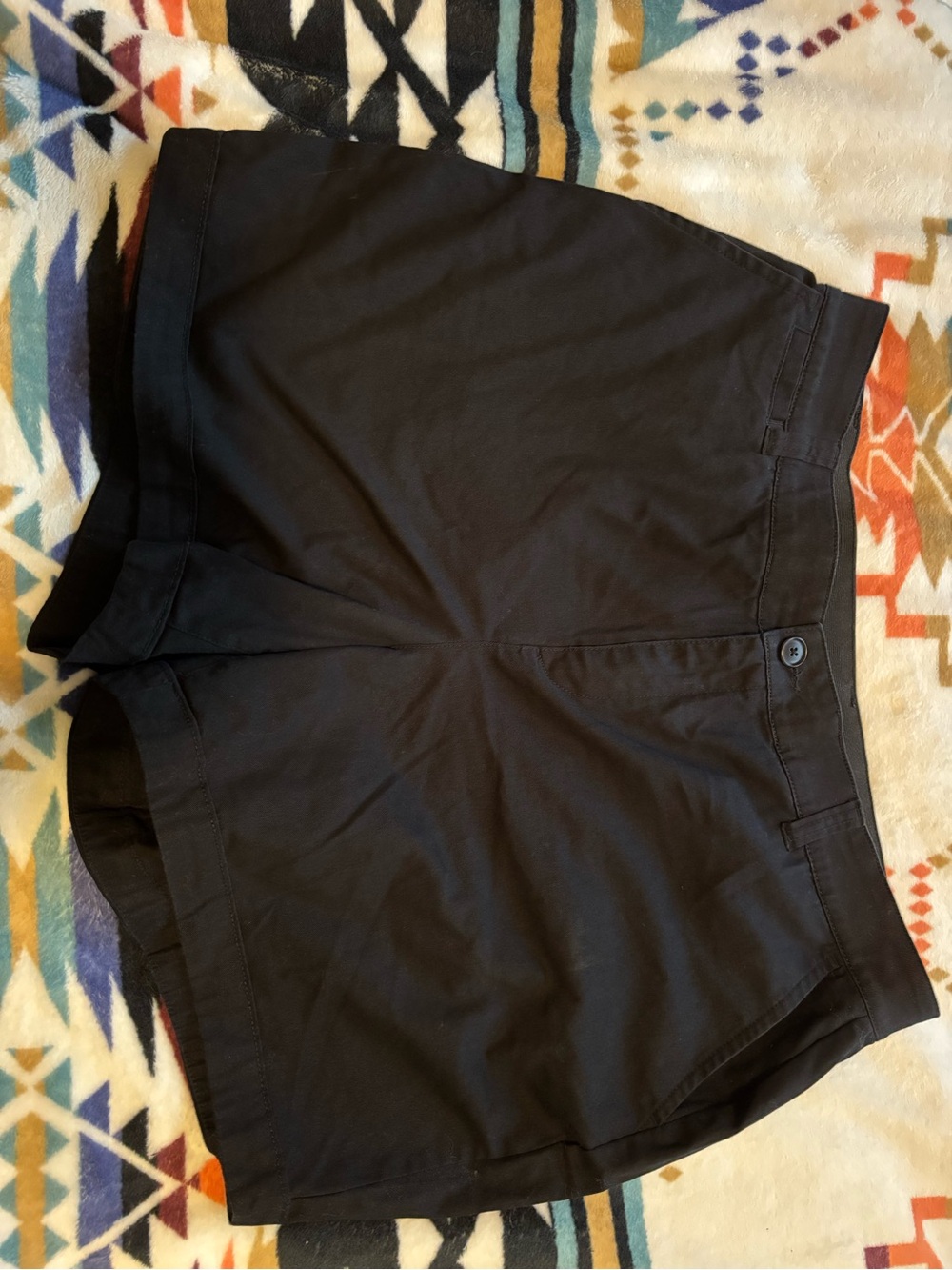 Lane Bryant Black Pull-On Casual Shorts